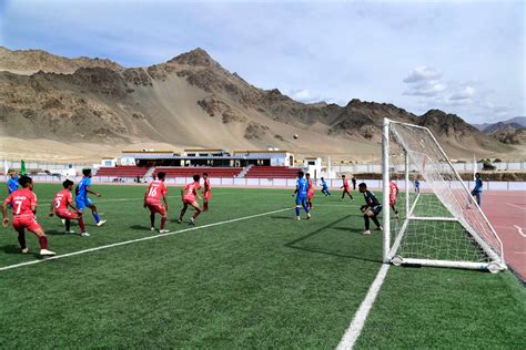 Officials use soccer to highlight climate worries in India’s ecologically fragile Ladakh region